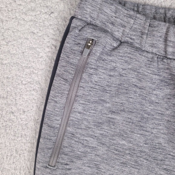 Puma Sweatpants Joggers Mens Medium Gray 28 Waist Activewear Zip Pockets Sports - Picture 7 of 15